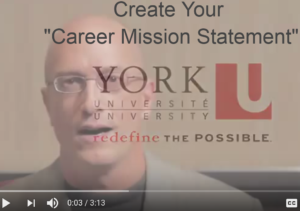 Mark D Swartz video on creating your career mission statement