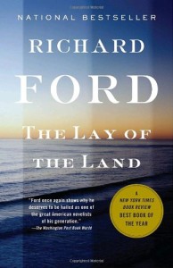 Ford, Richard. Cover - The Lay Of The Land, u.s.
