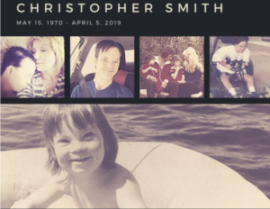 Christopher Smith, son of author Linda Smith 